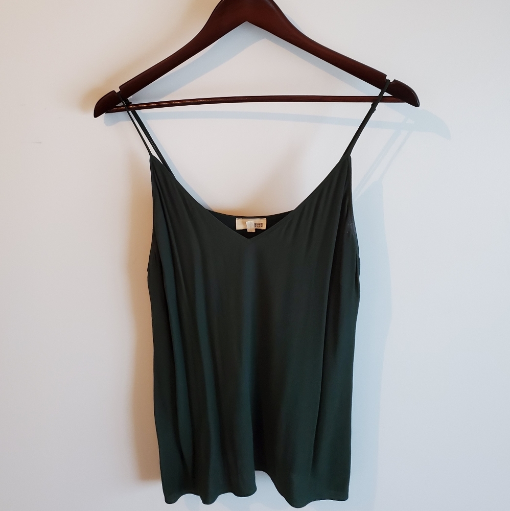 Aritzia- Wilfred Free- Green Tank Top